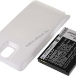 Helyettesítő akku Samsung SM-N900A 6400mAh fehér fotó