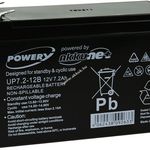 Powery ólom zselés akku szünetmenteshez APC Back-UPS BK350-IT fotó