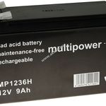 Multipower ólom akku MP1236H kompatibilis FIAMM 12FGH36 (nagy kisütőáram) fotó