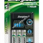 Energizer AA/AAA 1 órás gyorstöltő ceruza / mikro akkutöltő + 4db 2300mAh AA ceruza akku fotó