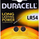 10 csomag Duracell gombelem típus AG10 2db/csom. (20db) fotó