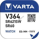 Varta gombelem típus V364/SR60 1db/csomag fotó