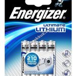 ENERGIZER Ultimate Lithium elem B4 AAA mikro 4db/csom fotó