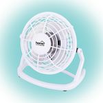 Home asztali ventilátor, USB-s, fehér fotó