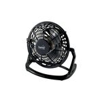 Home asztali ventilátor, USB-s, fekete fotó