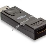 Adapter HDMI-ről Displayport-ra audióval fotó