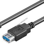 Goobay USB 3.0 hosszabbító A apa -> A anya 1, 8m fotó