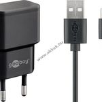 USB-C töltőkészlet 2, 4A tápegység 2db USB-port és 1db USB Type-C kábel 1m Parkside WJG-Y130202100WU fotó