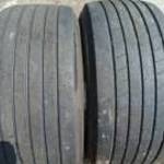 385/55R22.5 használt Dunlop teherautógumik 385 55 22.5 385 55R22.5 fotó