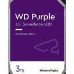 Western Digital Belső HDD 3.5" 3TB - WD33PURZ (5400rpm, 256MB puffer, SATA3 - Purple (biztonságtechn fotó