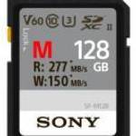 Sony 128GB SDXC memóriakártya UHS-II Class 10 fotó