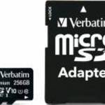 Verbatim Premium U1 memóriakártya 256 GB MicroSDXC UHS-I Class 10 - VERBATIM fotó