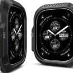 Spigen Lock Fit Apple Watch Ultra 2/1 (49mm) tok, fekete fotó