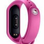 Xiaomi Mi Band 3 / Mi Band 4 / Mi Band 5 / Mi Band 6 okoskarkötő HelloKitty pótszíj Hello Kitty logó fotó