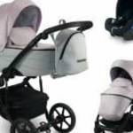 Bexa Ideal multifunkciós babakocsi 3in1 - I06 gray-pink + K2 Kite fotó