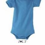 Gyerek SOL'S SO00583 Sol'S Bambino - Baby Bodysuit -3/6M, Aqua fotó