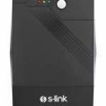 S-Link szünetmentes 1000VA - MIGHT U100 (1000VA, 12V7Ah*2, 600W, Line-Interactive, 4 db töltő aljzat fotó