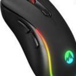 Everest Gamer Egér - SM-W75 -X-RAPID (1600 DPI, 6 gomb, optikai, fekete, RGB LED) - EVEREST fotó