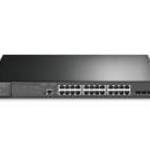 TP-Link Switch Smart PoE - TL-SG3428MP JetStream™ (24 port 1Gbps PoE+ port; 4 port SFP; 384W; L2/L3/ fotó