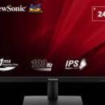 ViewSonic Monitor 23, 8" - VA240-H (IPS, 16: 9, 1920x1080, 100Hz, 1ms, 250cd/m2, D-sub, HDMI, VESA) - fotó