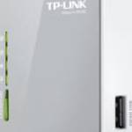 TP-Link Router WiFi N 3G - TL-MR3020 (150Mbps 2, 4GHz; 4port 100Mbps; USB, UMTS/HSPA/EVDO modem komp. fotó