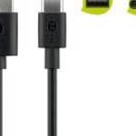 Goobay USB-C USB adat- és töltőkábel, 2m, fekete 59122 fotó