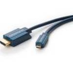 Clicktronic HDMI (apa) - micro HDMI (apa) kábel, 1 m (4k 30 Hz) fotó