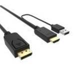 VCOM kábel átalakító HDMI (apa) - DisplayPort (apa) 1, 8 m (CG599AC-1.8) fotó