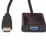 VCOM kábel átalakító HDMI-VGA (CG591-B-0.15) fotó