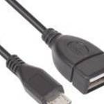 VCOM kábel átalakító Micro USB apa - USB anya OTG (CU226) fotó