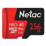 Memóriakártya Micro SDXC 256GB Netac P500 Extreme Pro + SD adapter (UHS-1 U3 V30) (H) - NETAC fotó