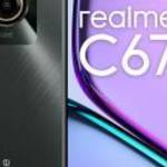 Realme C67, 17, 1 cm (6.72"), Dual SIM, 5G, 8 GB RAM, 256 GB, Fekete, Okostelefon - REALME fotó