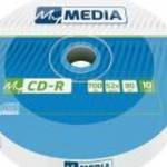 CD-R lemez, 700MB, 52x, 10 db, zsugor csomagolás, MYMEDIA (by VERBATIM) fotó