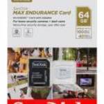 SanDisk Max Endurance 64 GB MicroSDXC UHS-I Class 10 memóriakártya fotó