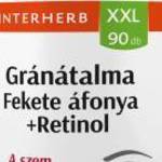 Interherb xxl gránátalma és fekete áfonya+retinol tabletta 90 b fotó