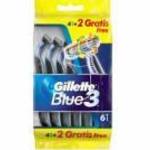 Gillette Blue3 4+2 db eldobható borotva fotó