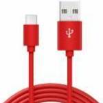 USB-C töltőkábel 1m Piros - Reakció-D Kft. fotó