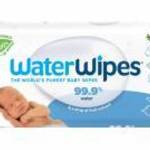 WATERWIPES Nedves törlőkendők, műanyagmentes 60 db fotó