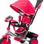 Gyerek háromkerekű bicikli Baby Mix Lux Trike rózsaszín - BABY MIX fotó