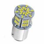 LED izzó 12V BA15d 54SMD LED 21/5W fehér - TruckerShop fotó