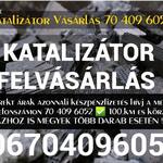 Katalizátor Felvásárlás 70 409 6052 fotó