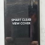 Samsung Galaxy S20 Ultra gyári Smart Clear View Tok - Fekete fotó