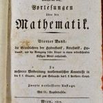 1819 -BŐL ! MATEMATIKÁVAL FOGLALKOZÓ ANTIK KÖNYV KIHAJTOGATHATÓ ÁBRÁKKAL METSZETEKKEL ! fotó