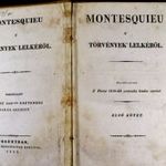 1833 POZSONY 1816 MONTESQUIEU A TÖRVÉNYEK LELKÉRÖL ! RITKA ! fotó