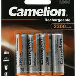 Camelion HR6 AA Mignon ceruza akku egér, távirányító fényképezőgép, borotva stb. 2300mAh 4db/csom. fotó