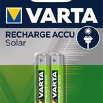 Varta akku Solar HR3-AAA-Micro 550mAh 2db/csomag napelemes eszközökhöz fotó