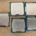 5 darab Intel processzor, LGA775, 1150, 1155, 1156 akár 1Ft-ért fotó