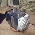 Retro ritka Thermaltake nagy processzor hűtő fotó