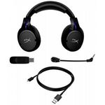 HyperX Cloud Flight Wireless Gamer Over Ear headset Rádiójel vezérlésű, Vezetékes Stereo Fekete fotó