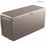 Kerti box Keter Samoa Rattan Box 270L cappuccino fotó